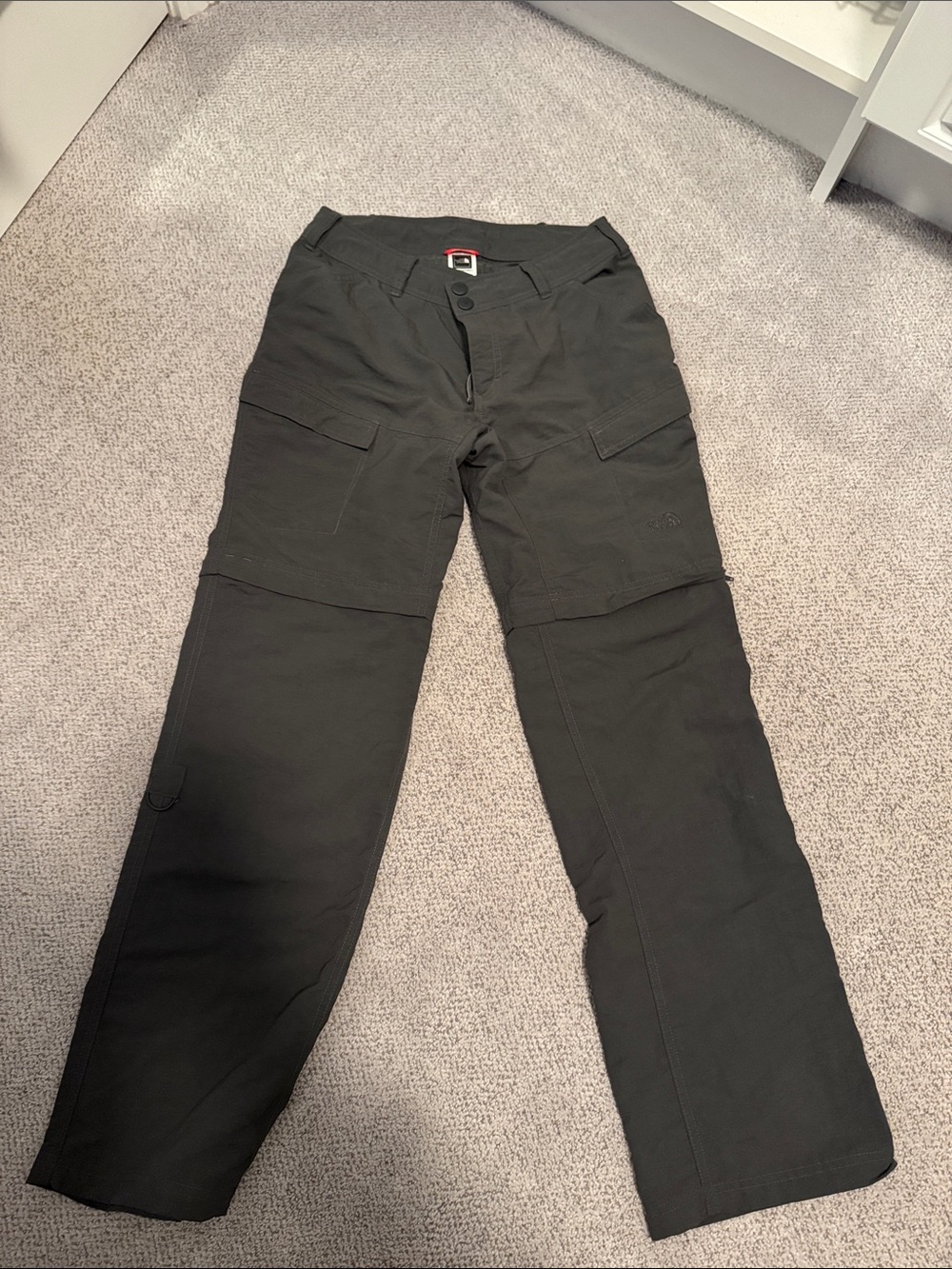 The North Face charcoal Tactical Cargo Pants/hiking